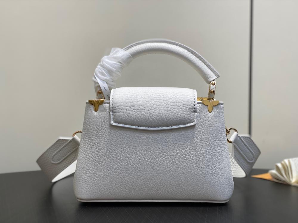 Classic Studded Leather Top Handle Bag