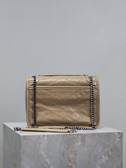 Leather Top Handle Bag