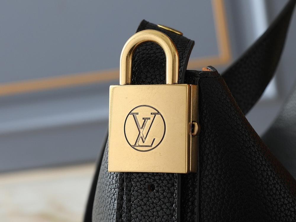 Modern Luxury Monogram Leather Top Handle Bag