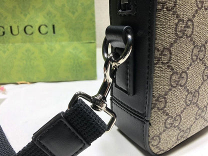 Modern Refined Calfskin Crossbody Bag