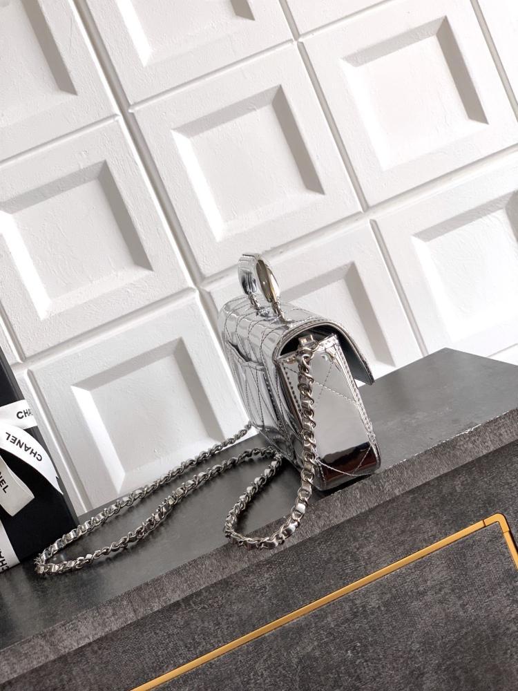 Leather Top Handle Bag