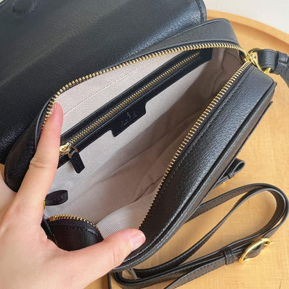 Ophidia Studded Shoulder Bag