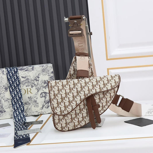 Modern Luxury Monogram Calfskin Shoulder Bag