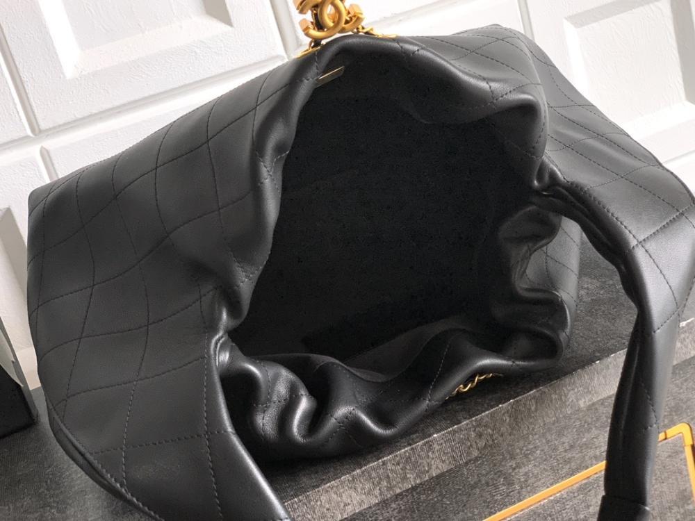 Woven Leather Hobo Bag
