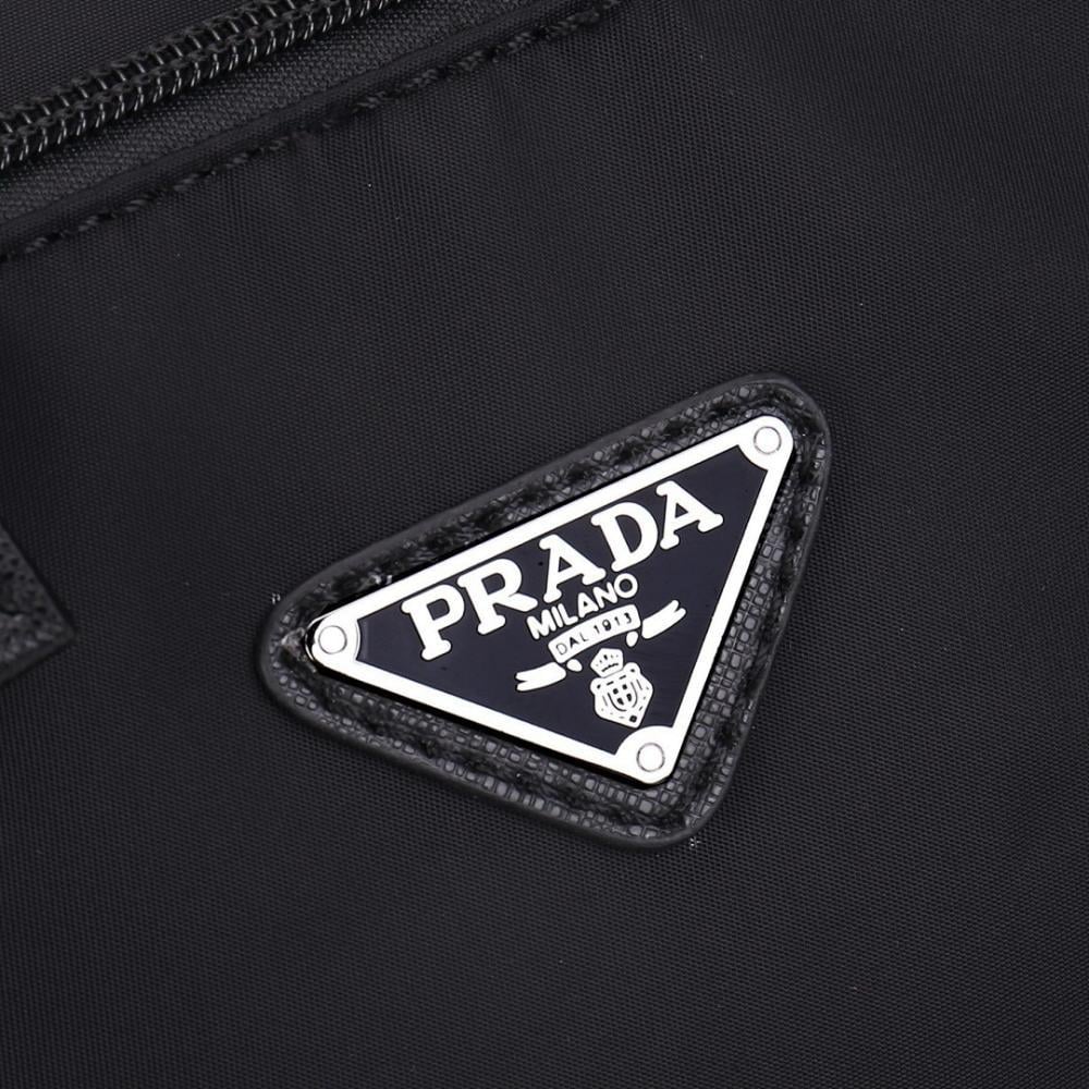 Modern Italian-Inspired Nylon Shoulder Bag