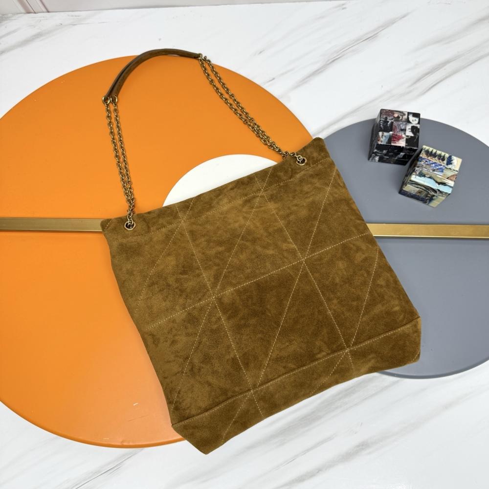 Suede Bucket Bag