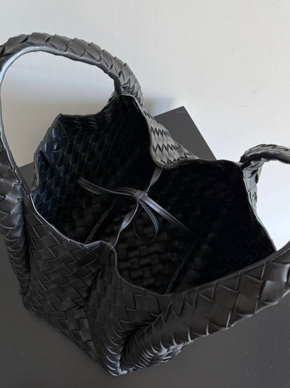 Leather Top Handle Bag