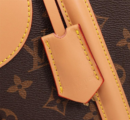 Elegant Monogram Leather Crossbody Bag – Special Edition