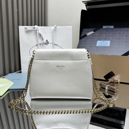 Leather Top Handle Bag