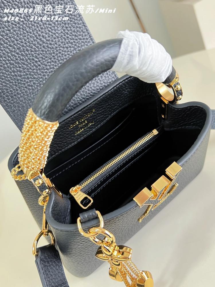 Leather Top Handle Bag