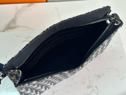 Stylish Refined Printed Calfskin Crossbody Bag