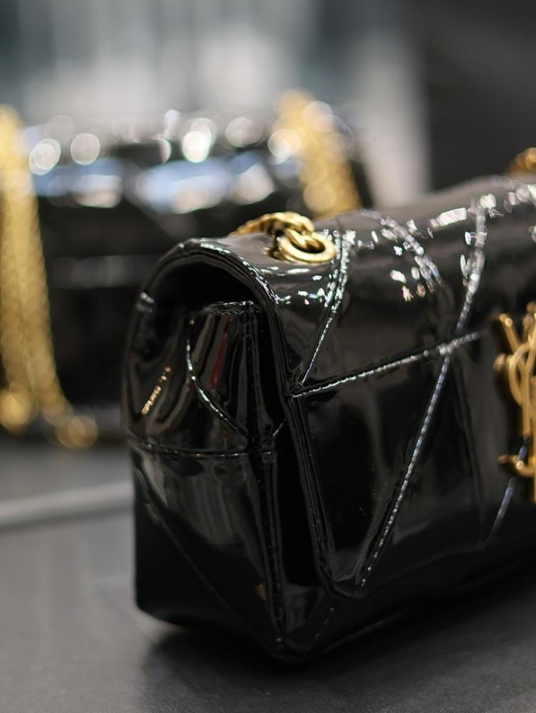 Modern Stylish Patchwork Leather Shoulder Bag