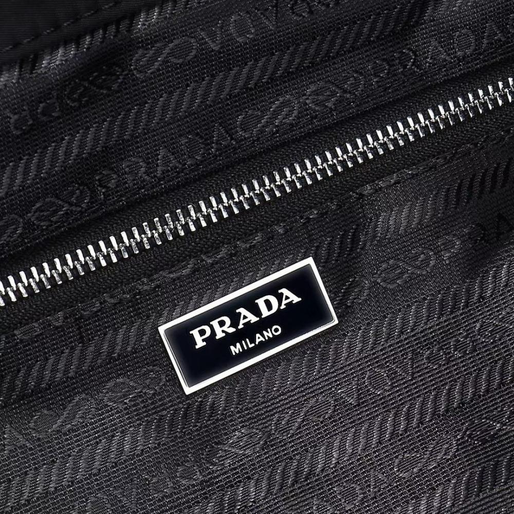Elegant Refined Nylon Shoulder Bag