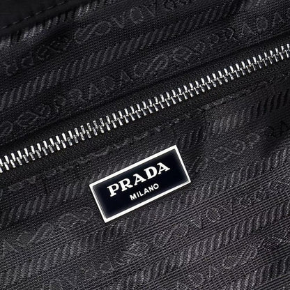 Elegant Refined Nylon Shoulder Bag