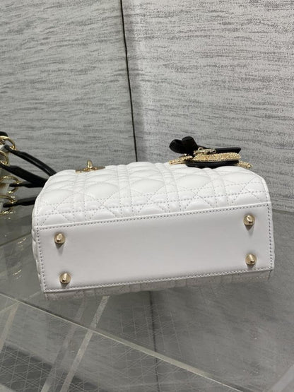 Lambskin Top Handle Bag