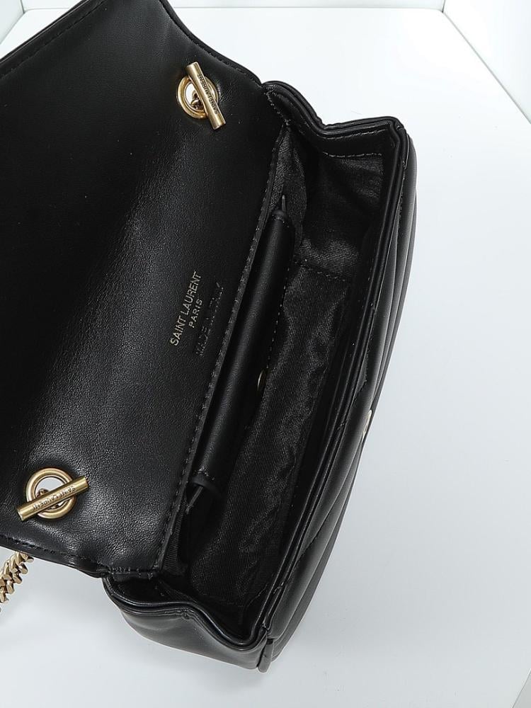 Loulou Leather Crossbody Bag