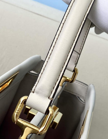 Leather Top Handle Bag