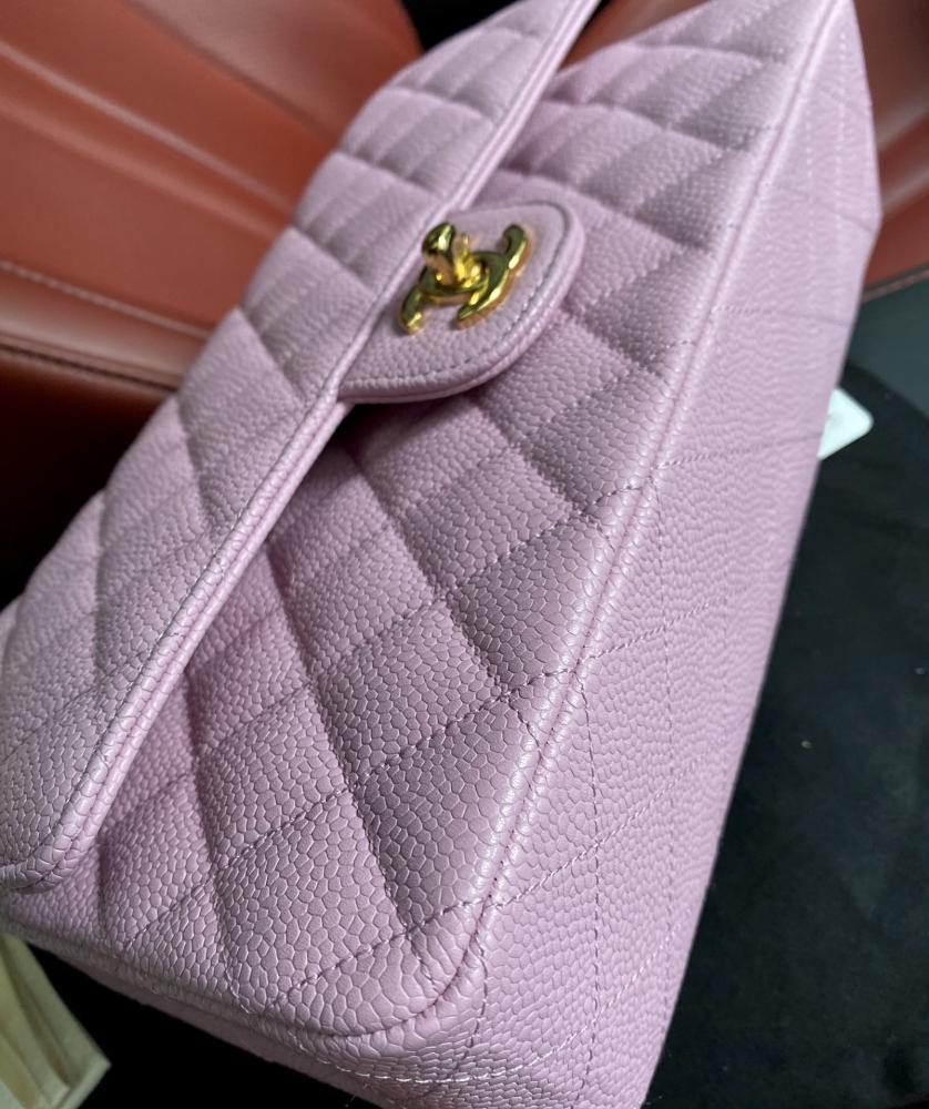 Luxury Leather Top Handle Bag