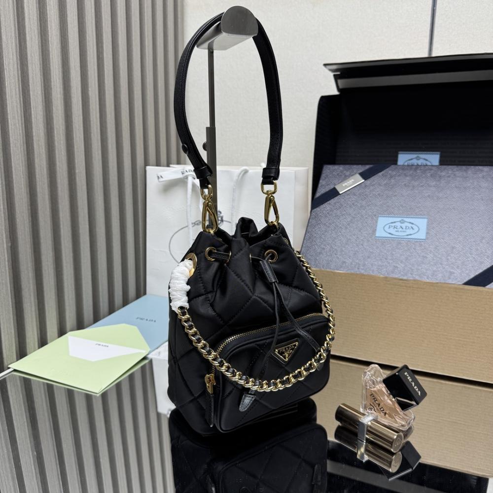 Quilted Bucket Bag