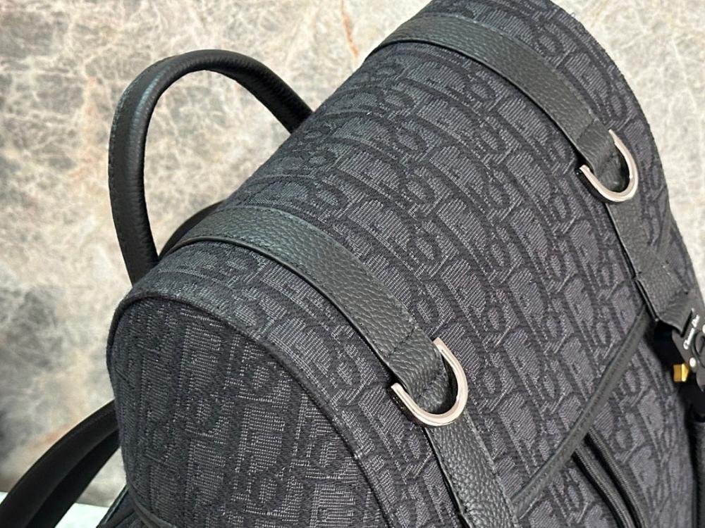 Modern Black Printed Leather Top Handle Bag – Special Edition