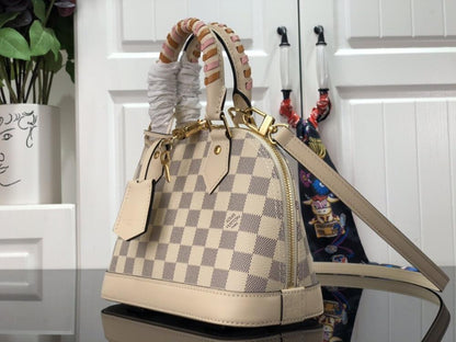 Leather Top Handle Bag