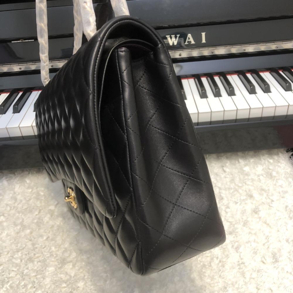 Lambskin Top Handle Bag