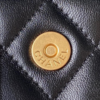 Luxury Leather Top Handle Bag