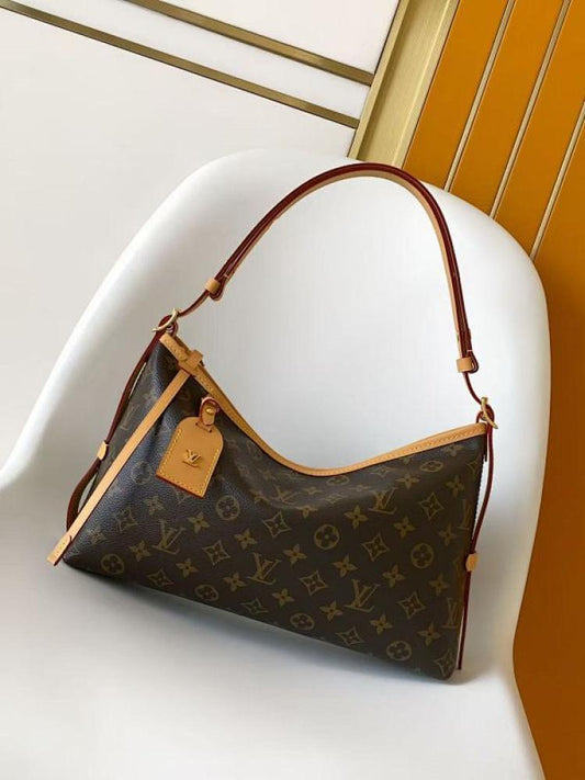 Leather Top Handle Bag
