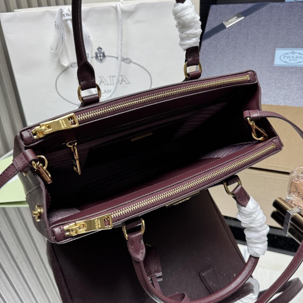 Saffiano Leather Shoulder Bag