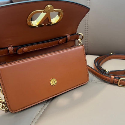 VLogo Signature Calfskin Shoulder Bag