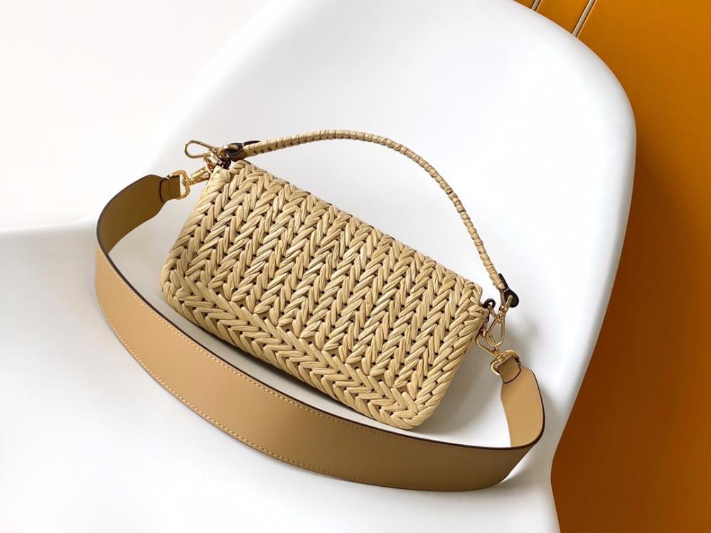 Woven Shoulder Bag