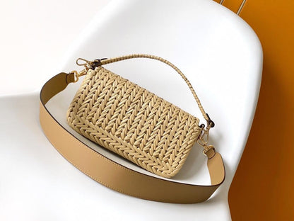 Woven Shoulder Bag