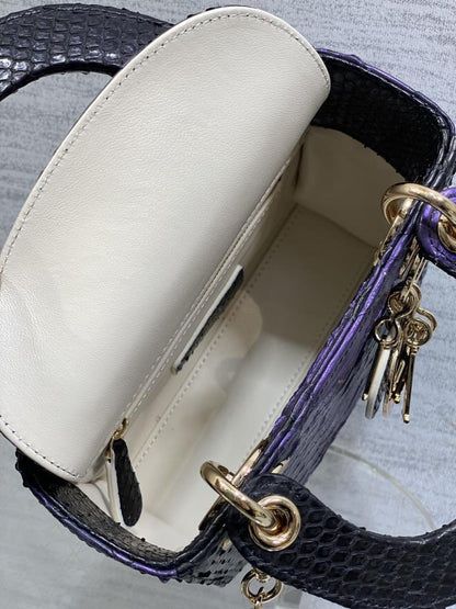 Leather Top Handle Bag