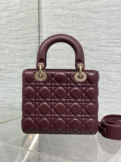 Leather Top Handle Bag