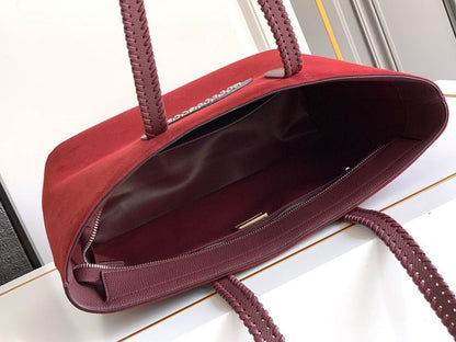 Luxury Stylish Woven Leather Shoulder Bag – Special Edition
