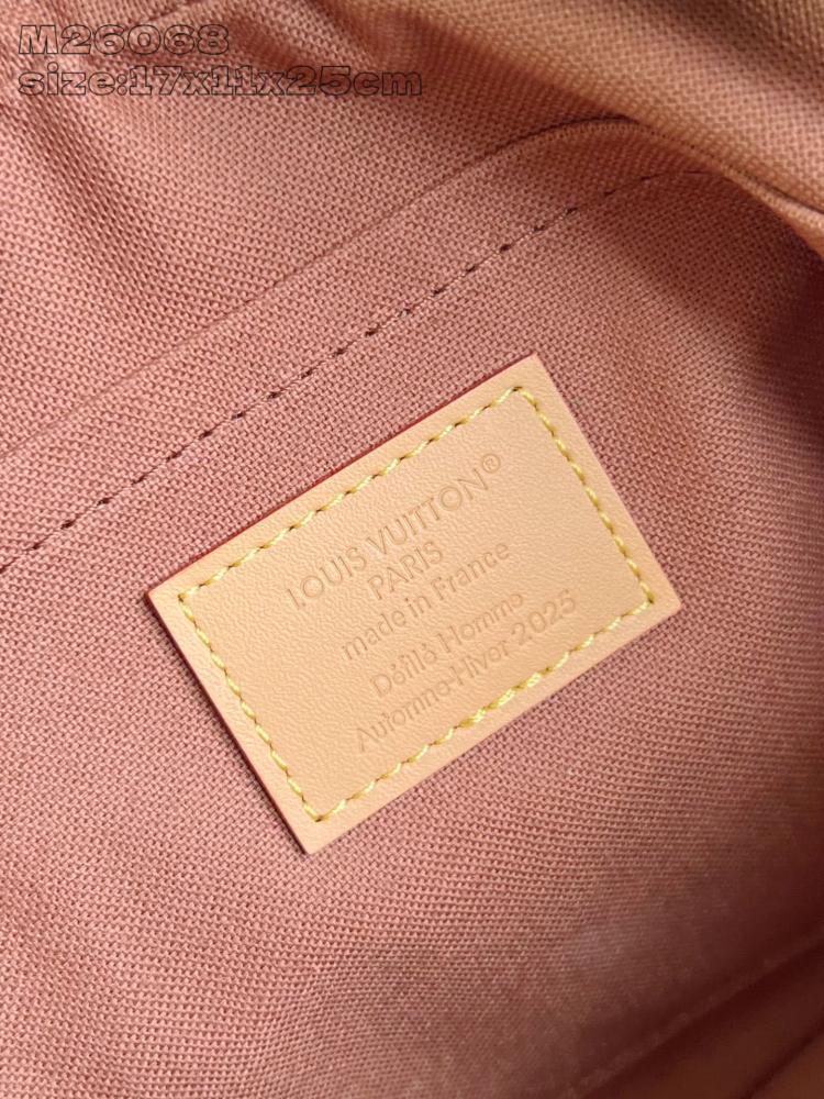 Monogram Leather Crossbody Bag