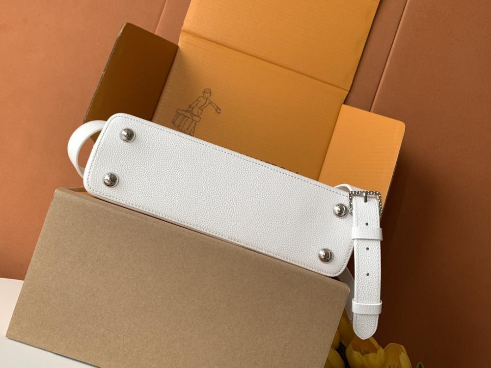 Leather Top Handle Bag