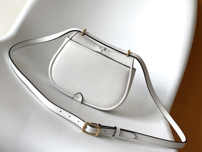 Leather Top Handle Bag