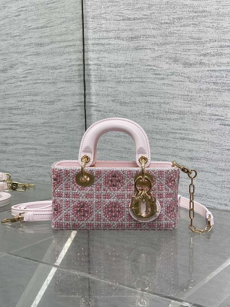 Embroidered Top Handle Bag
