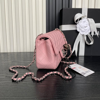 Gold Top Handle Bag