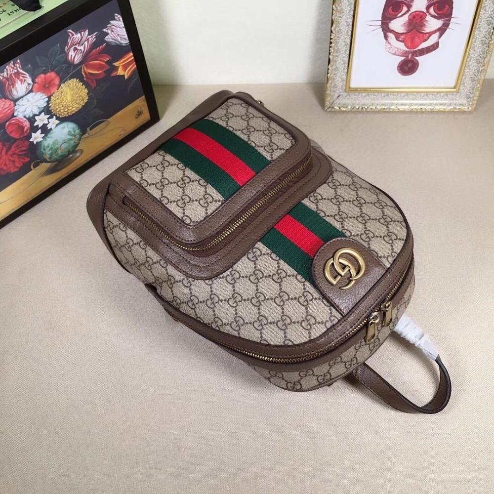 Ophidia Red Leather Bag