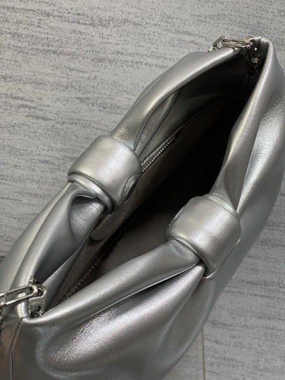Leather Top Handle Bag