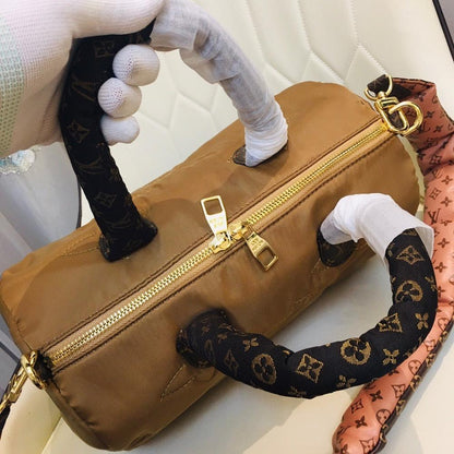 Luxury Elegant Embroidered Nylon Shoulder Bag – Special Edition