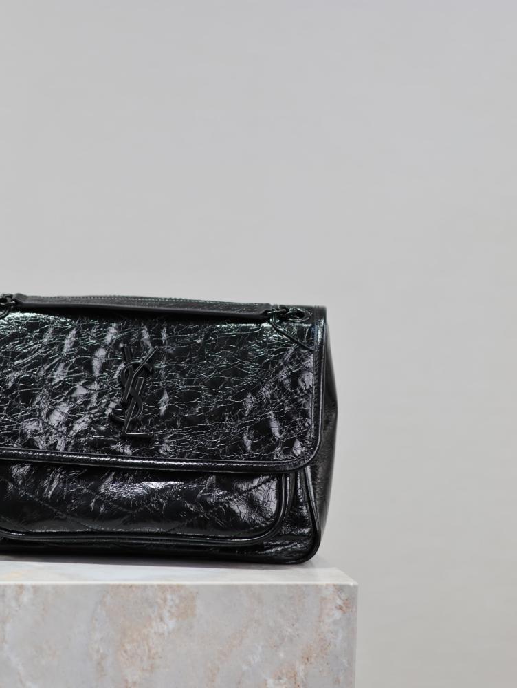 Leather Top Handle Bag