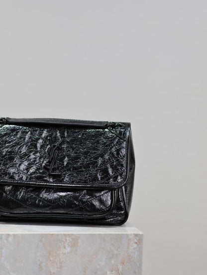 Leather Top Handle Bag