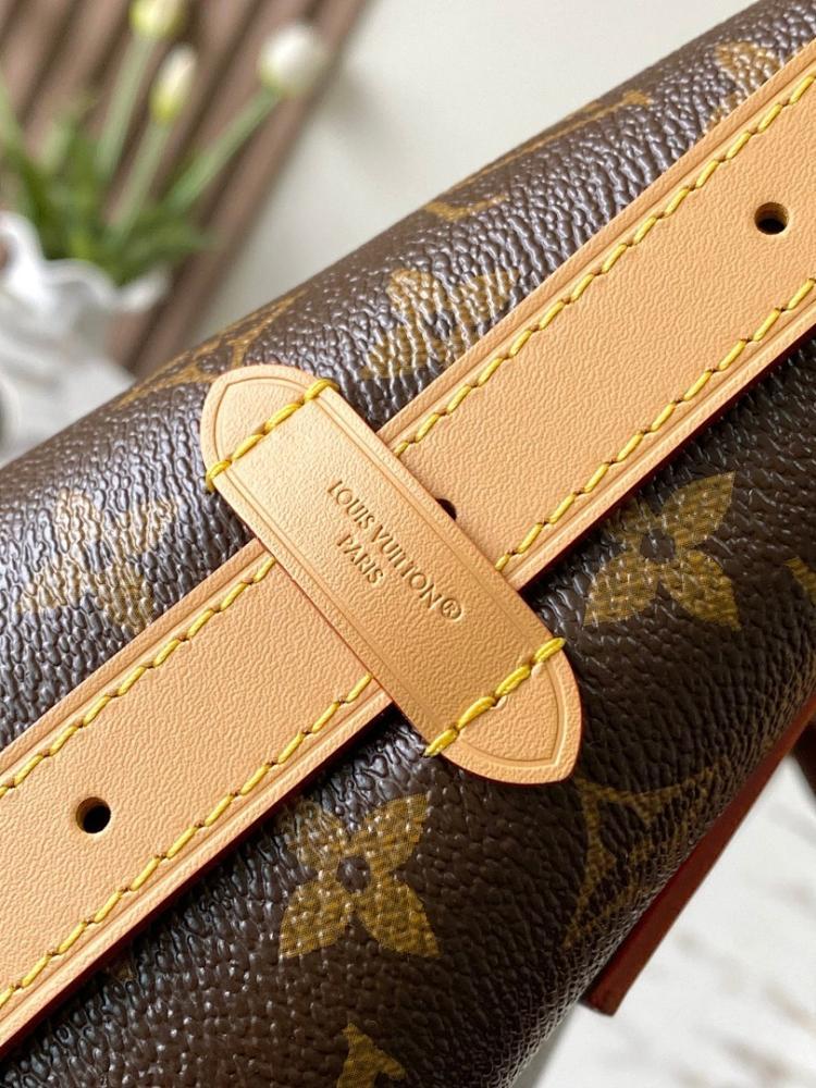 Modern Monogram Leather Shoulder Bag – Limited Edition