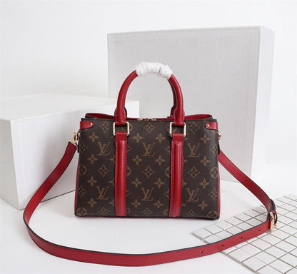 Modern Gold Monogram Leather Crossbody Bag