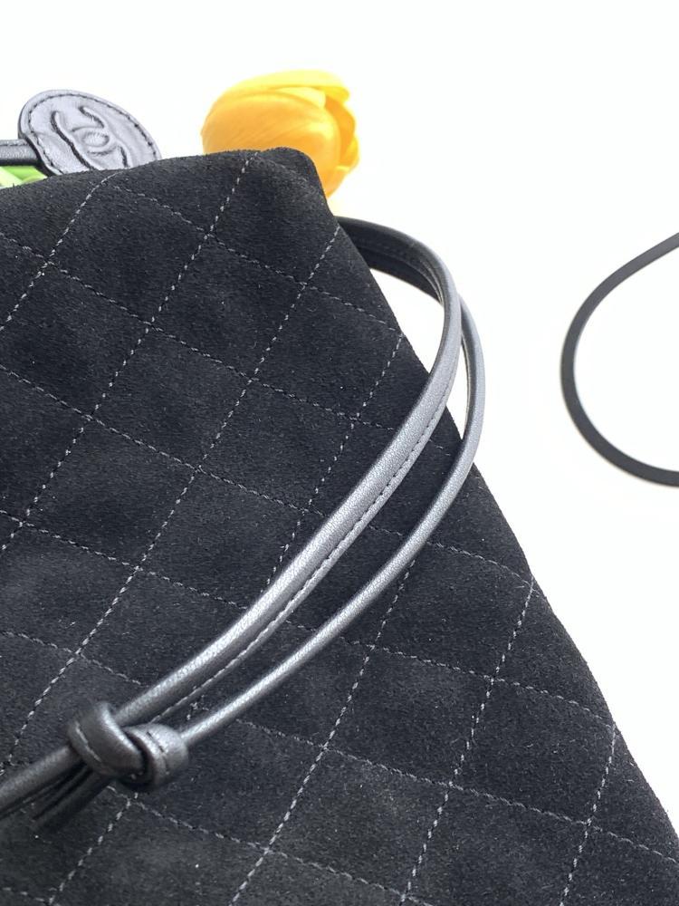 Leather Bucket Bag