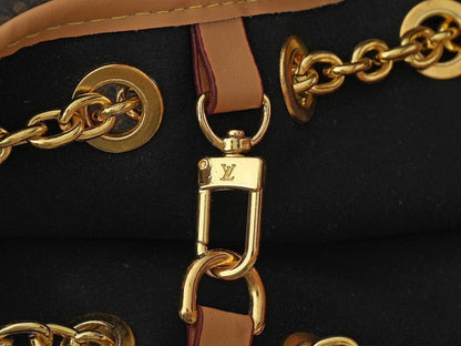 Stylish Monogram Leather Shoulder Bag – Limited Edition