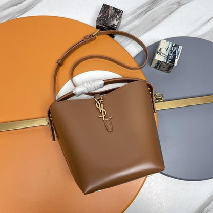 Calfskin Bucket Bag